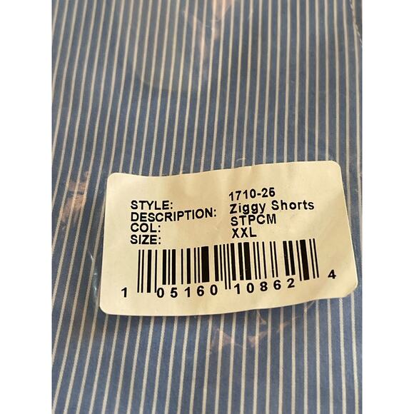 Ser.o.ya Men's Ziggy Swim Trunk Shorts in Blue Stripe Combo Size XXL NWT - Picture 7 of 9